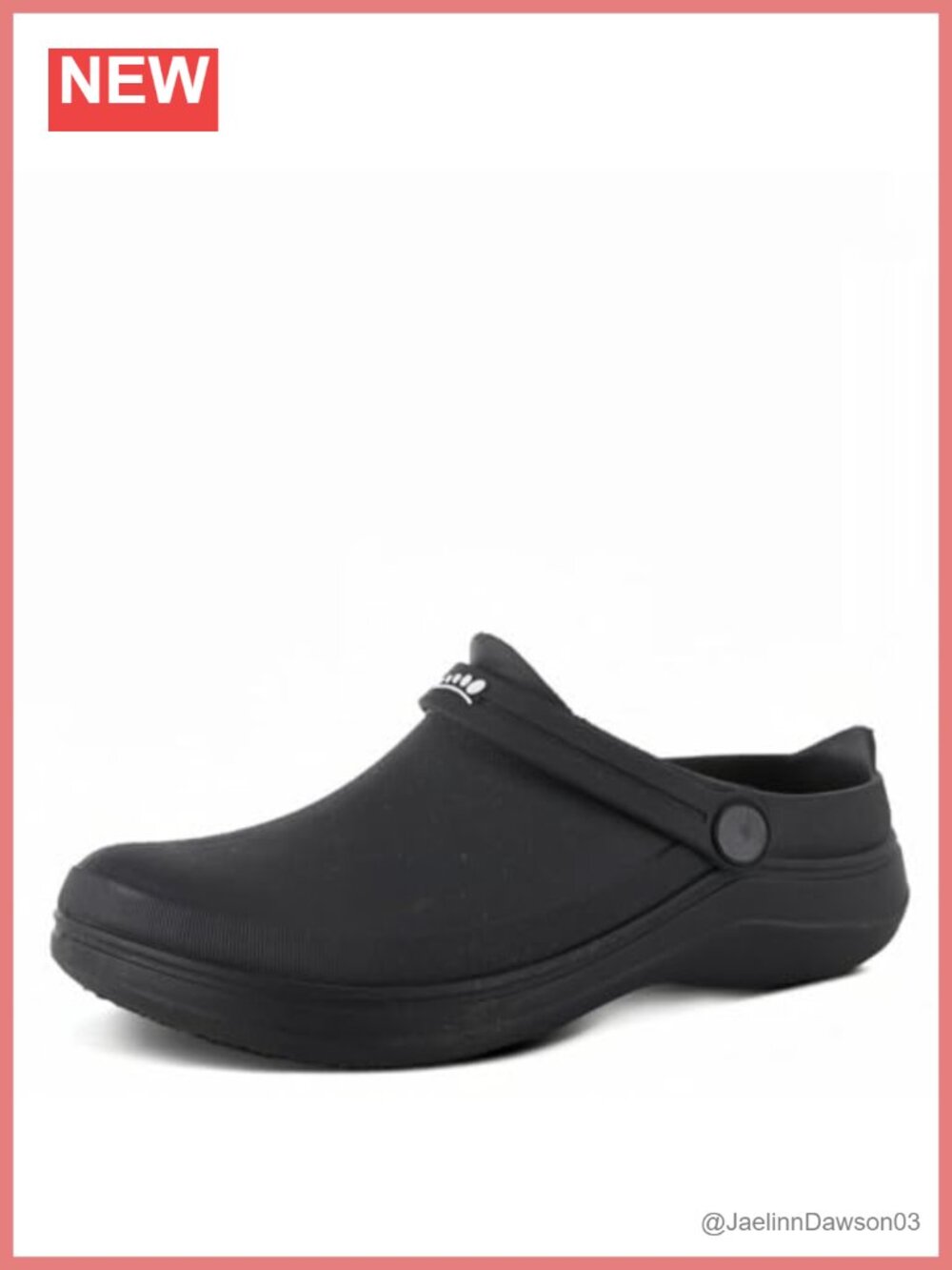 Women's Slip-On Waterproof Clogs - Professional Work Shoes with Removable Insole